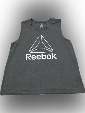 Reebok Black Heather Tank Top